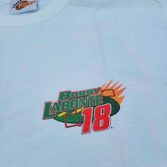 Vintage Bobby Labonte Tee Mens L Chase Authentic Interstate Batteries Nascar - Picture 6 of 7